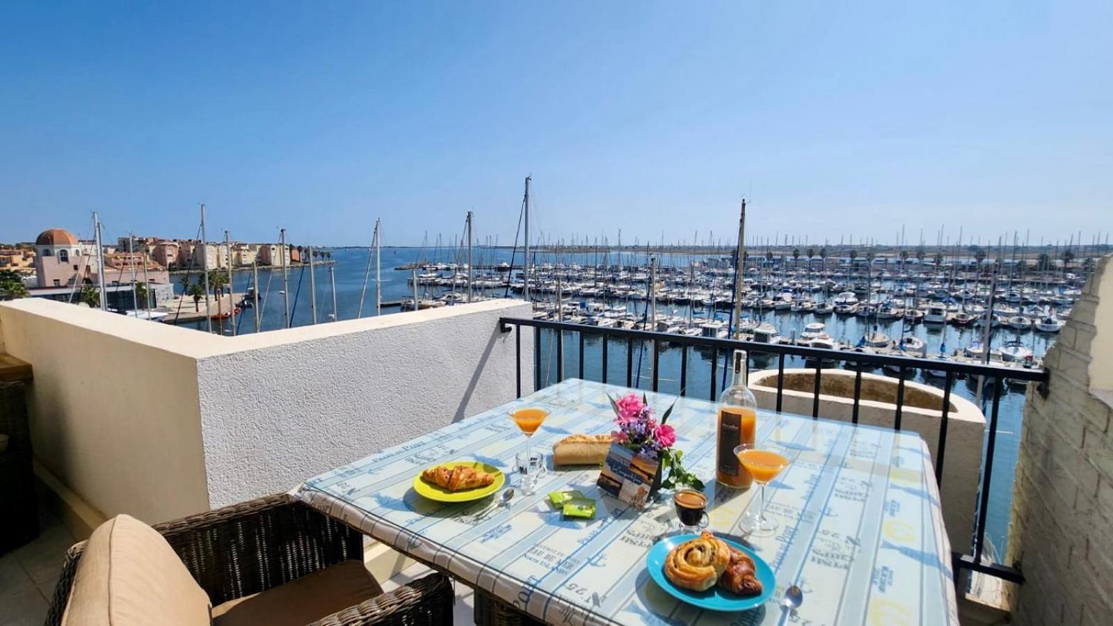 L'Eden - Vue Magnifique Sur Le Port, Les Chalets & La Mer - グリュイッサン エクステリア 写真